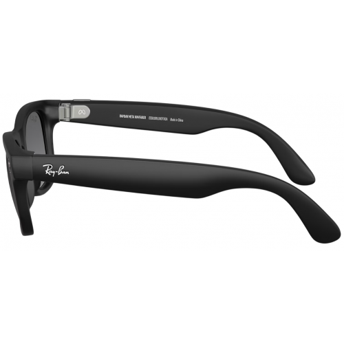 Умные очки Ray-Ban Meta* Wayfarer Gen 2 Matte Black, Поляризационные линзы Polar Gradient Graphite (RW4012), размер M